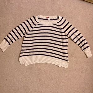 Striped Knit Sweater